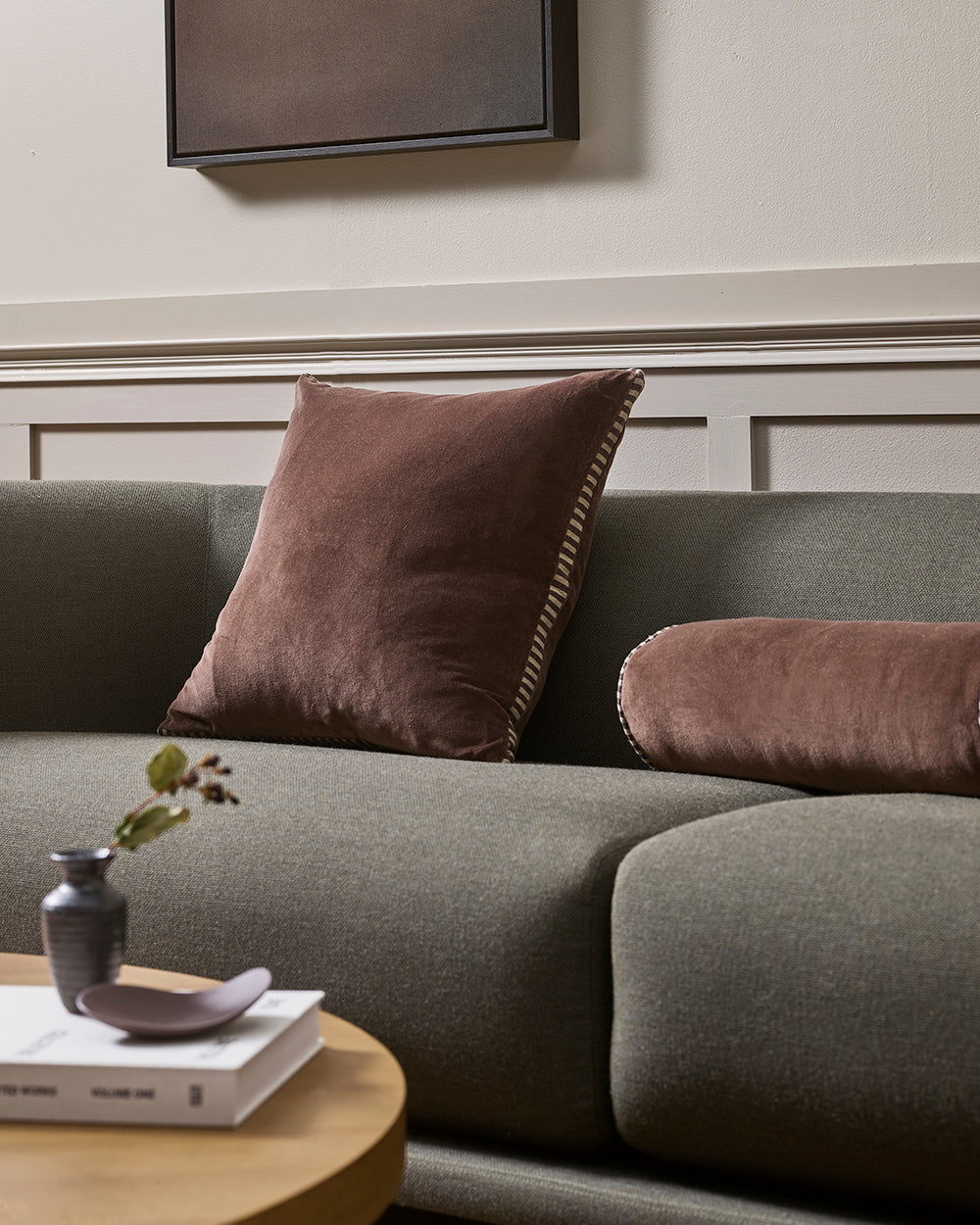 Edward Cushion - Chocolate