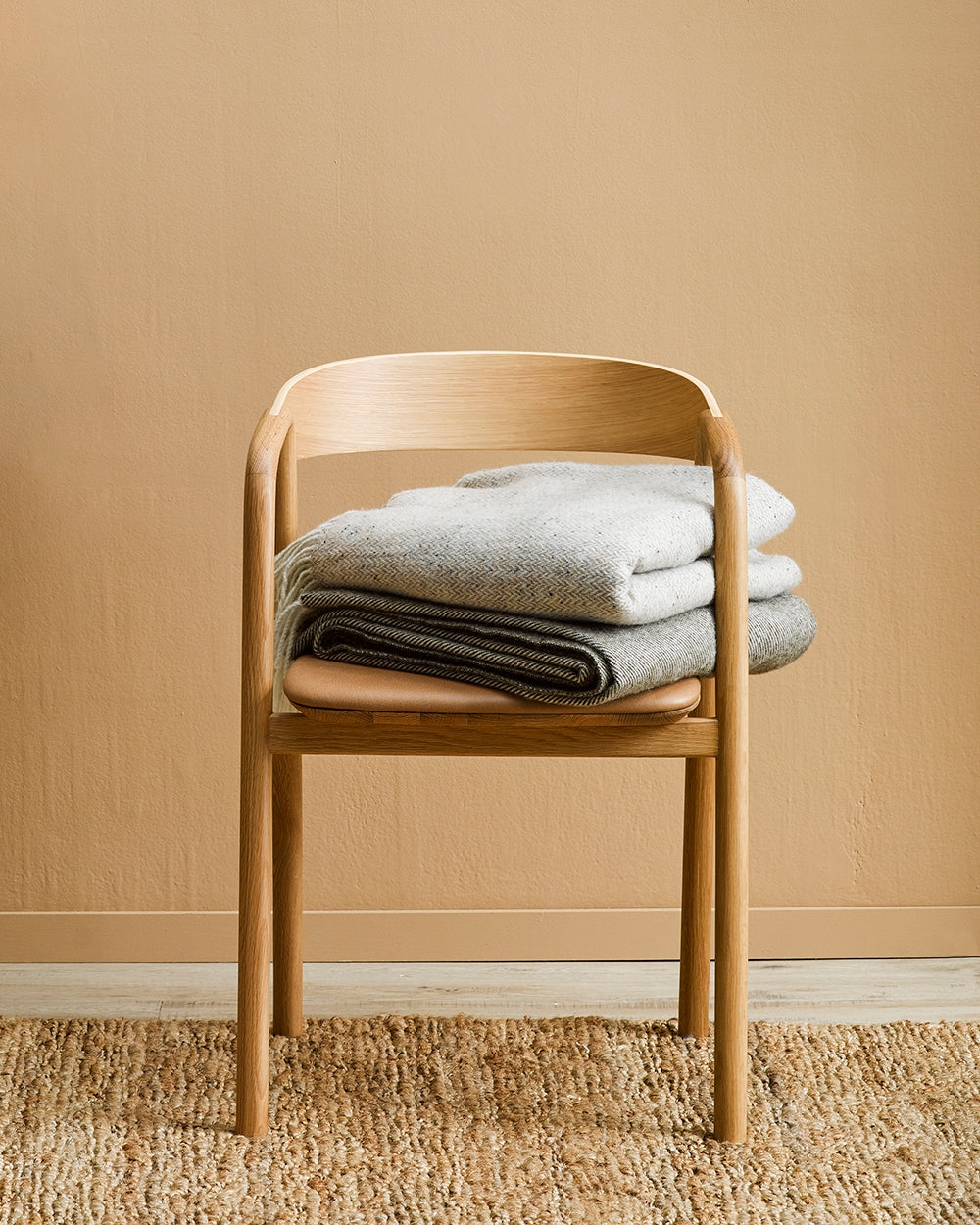 Featherston 100% NZ Wool Throw - Oatmeal