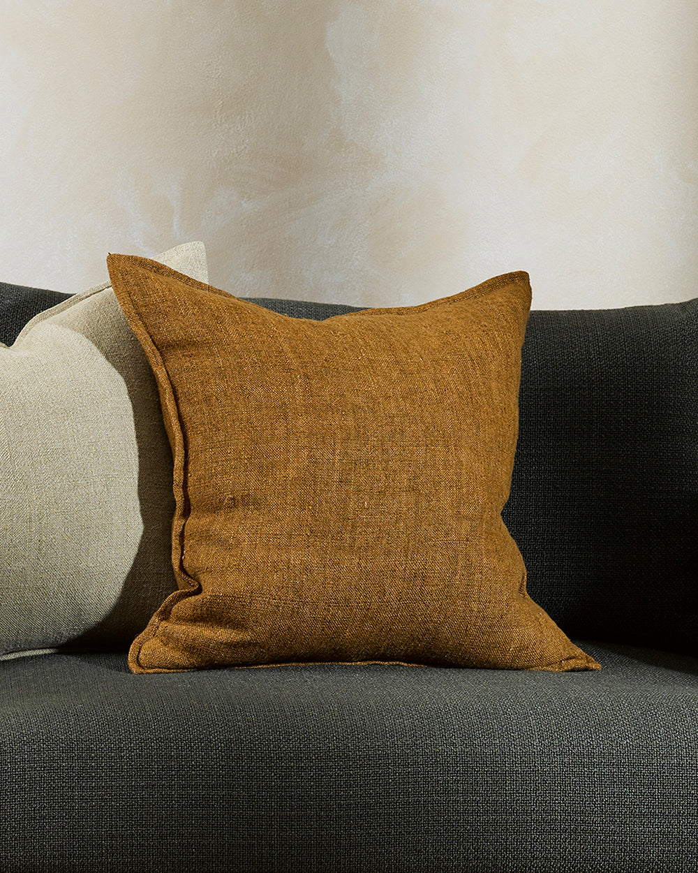 Flaxmill Cushion - Pecan