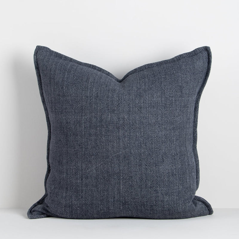 Flaxmill Linen Cushion - Thunder