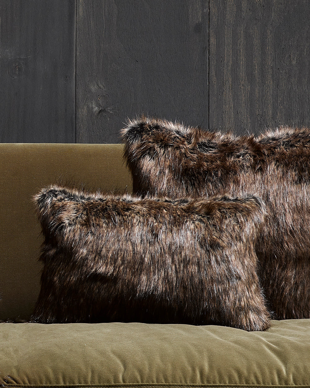 HEIRLOOM Husky Faux Fur Cushion - 30 x 45cm