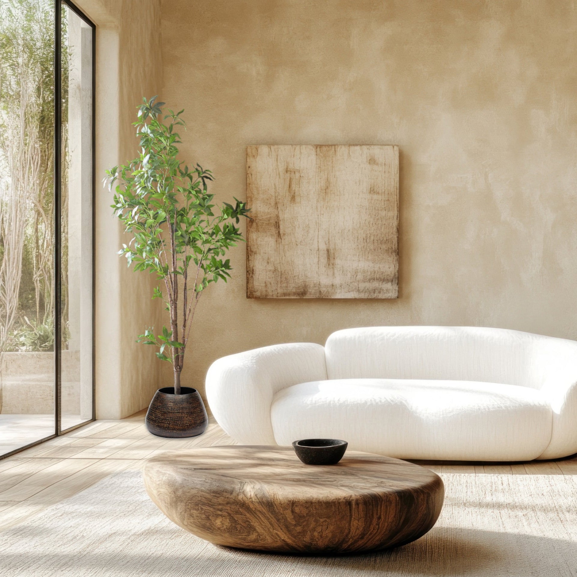 Esna Bronze Planter