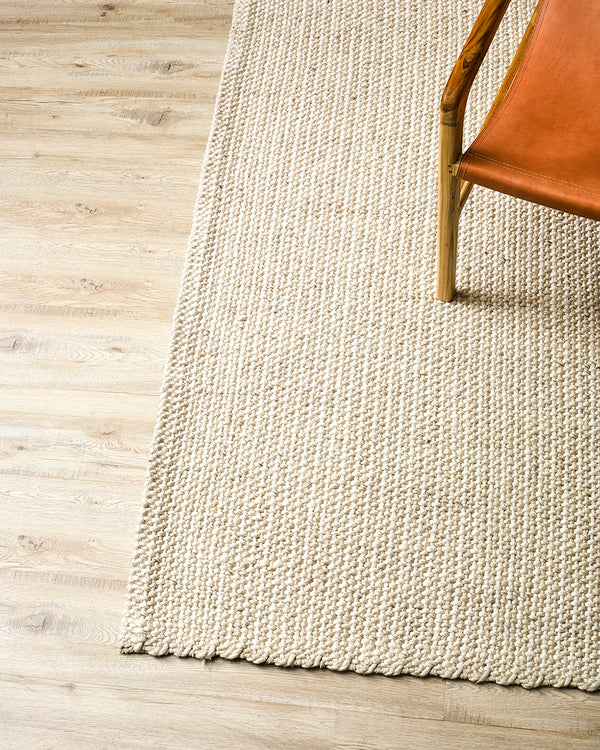 Kansas Floor Rug - Oat/Natural Rodwell and Astor Modern Eclectic Style Brunswick