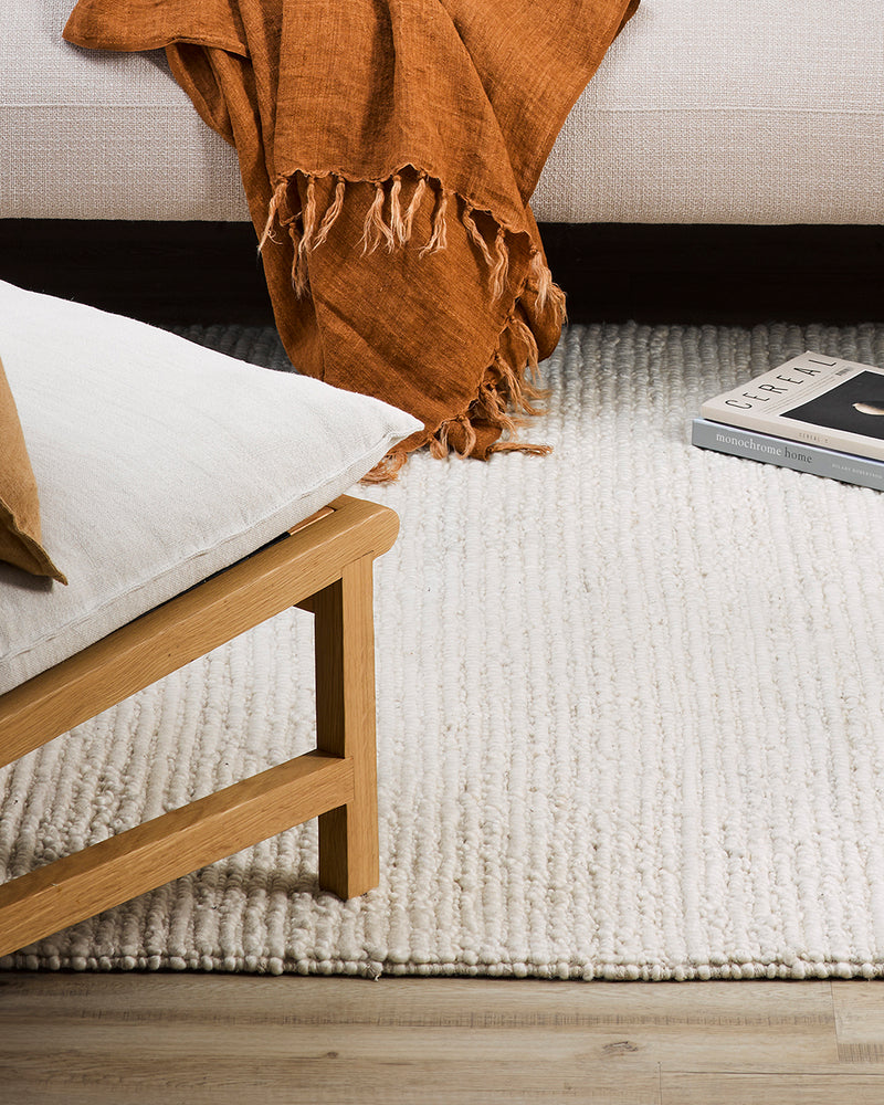 BAYA Karaka Floor Rug - Merino - Brunswick Modern Eclectic Style