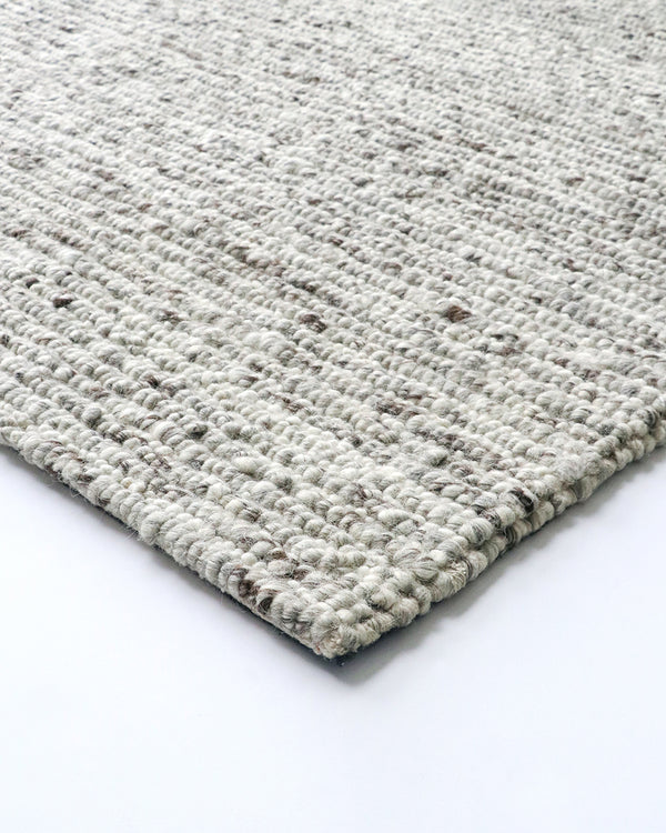 BAYA Karaka Floor Rug - Oyster Grey Rodwell and Astor Modern Eclectic Style