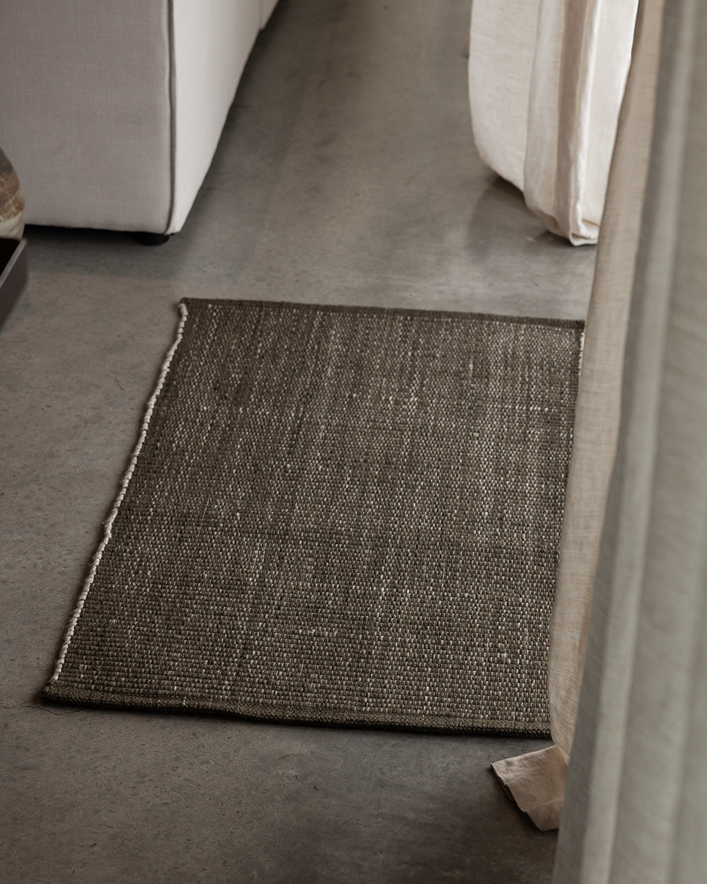 Lonsdale Door Mat - 100% Recycled PET - Olive 60 x 100