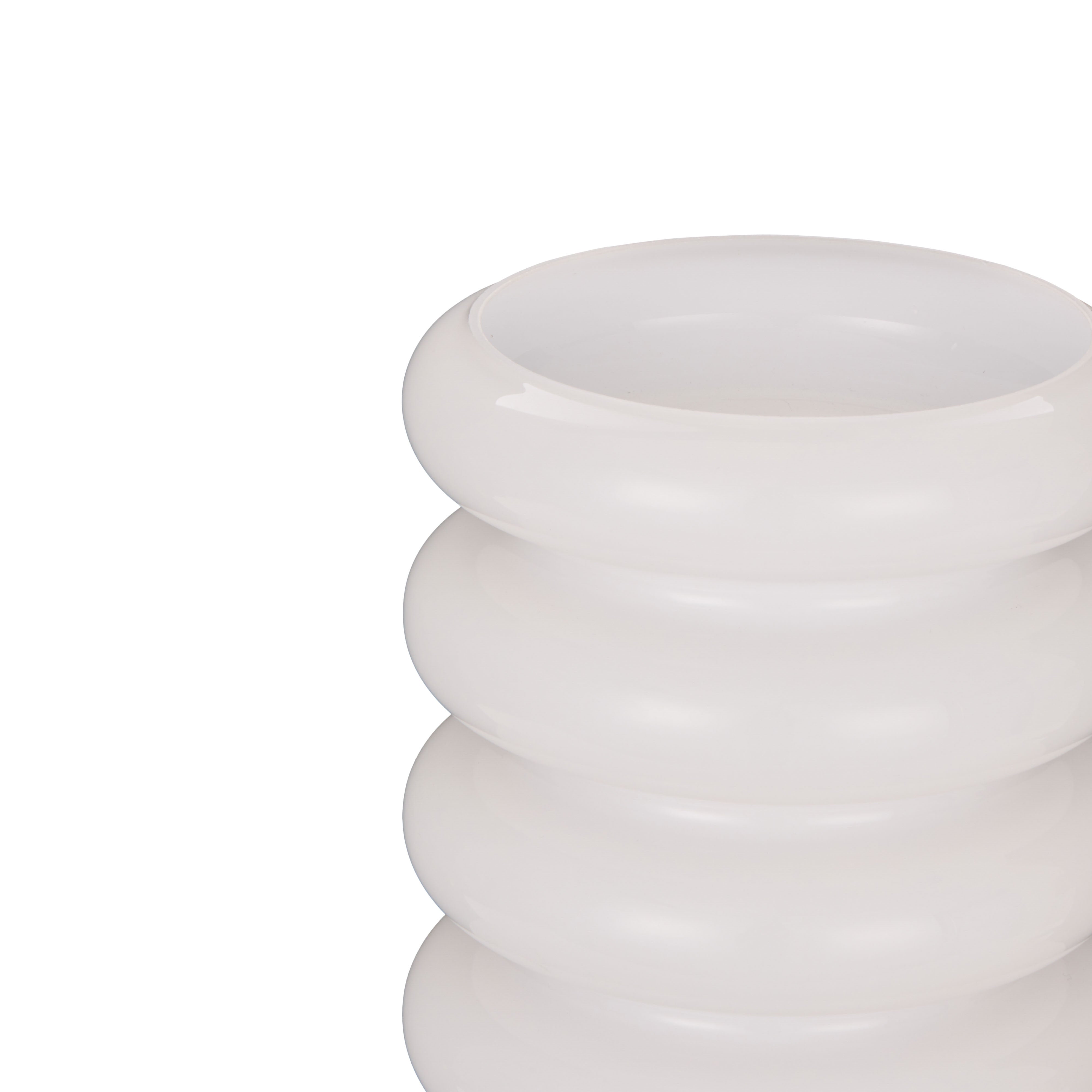 Luma Glass Table Lamp - White
