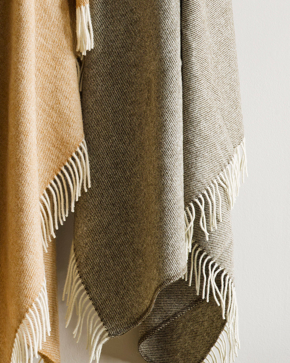Martinborough NZ Wool Throw 150 x 180 - Olive 