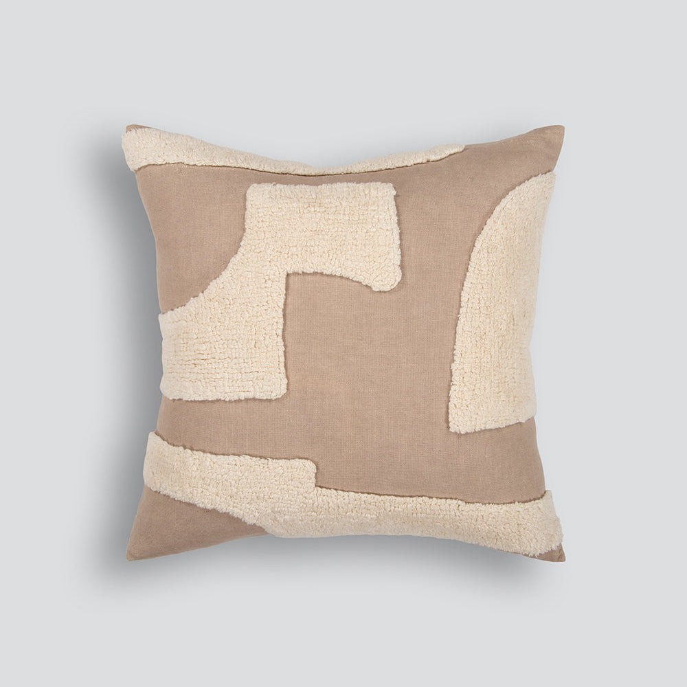 Mezze Cushion - Taupe - 50 x 50cm | OLLO
