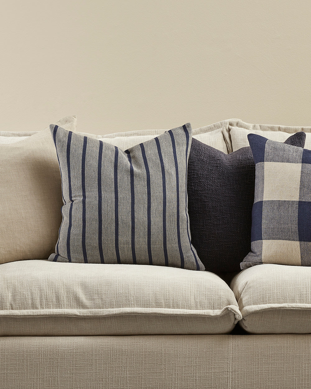 Oscar Cushion - Denim - 50 x 50cm | OLLO