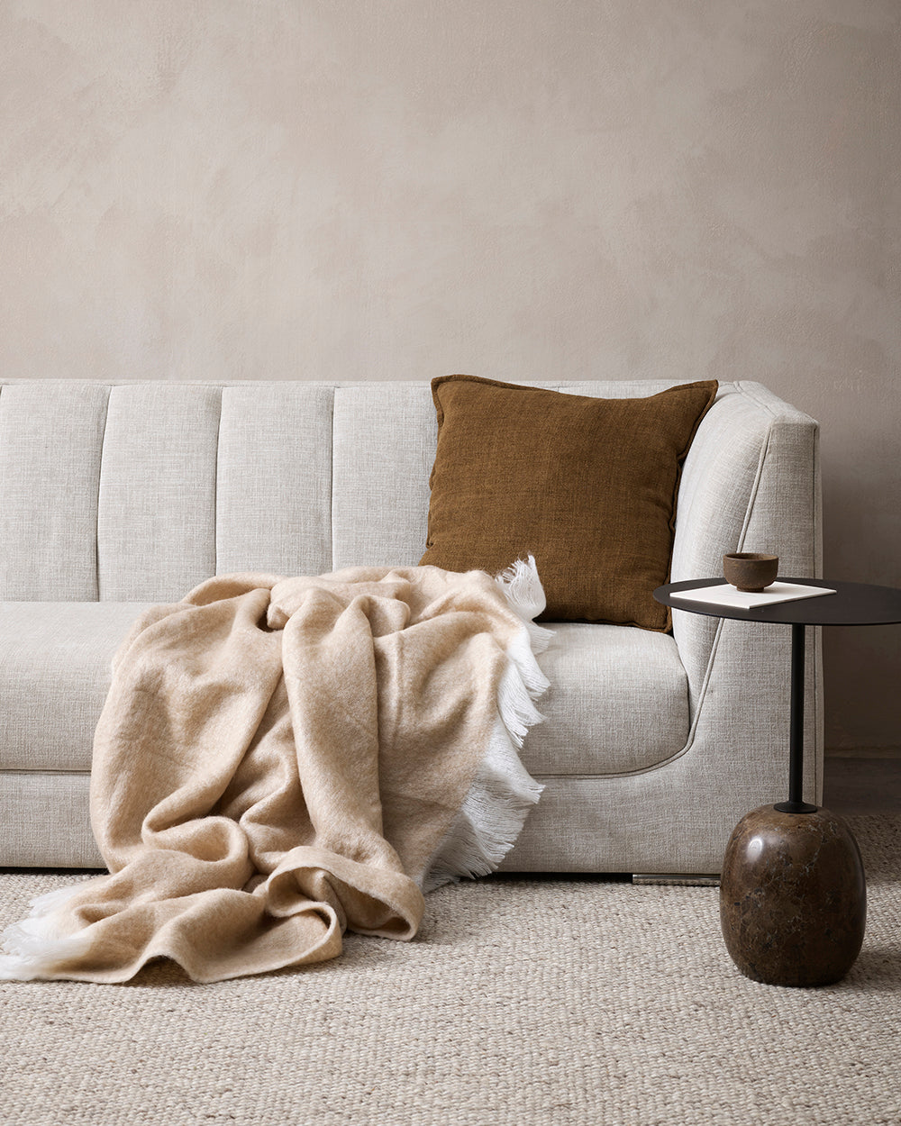 Rodwell and Astor - BAYA Sorrento Throw - Clay