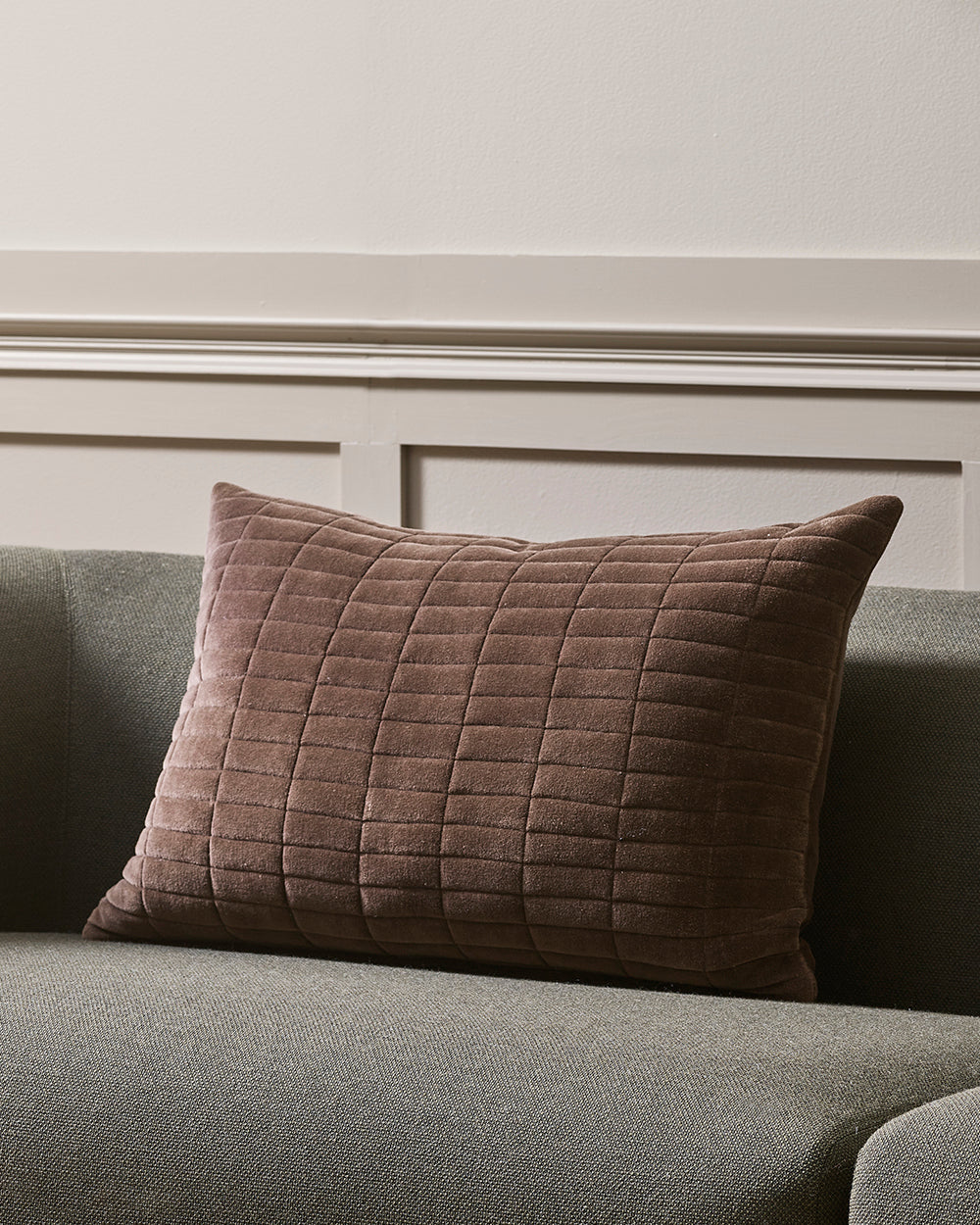 Turner Cushion - Chocolate
