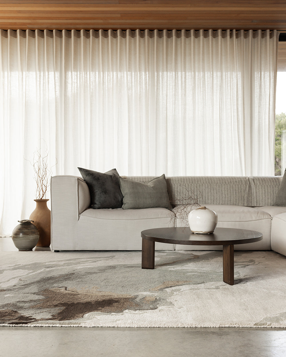 Vale Floor Rug - Sandstone