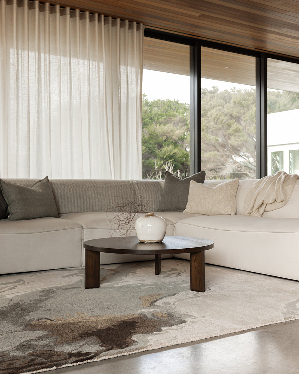 Vale Floor Rug - Sandstone