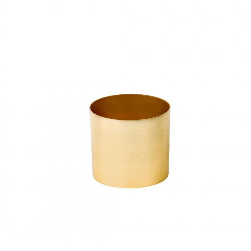 120mm Brass Planter