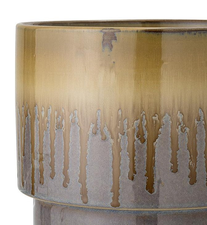BLOOMINGVILLE Drip Glaze Planter