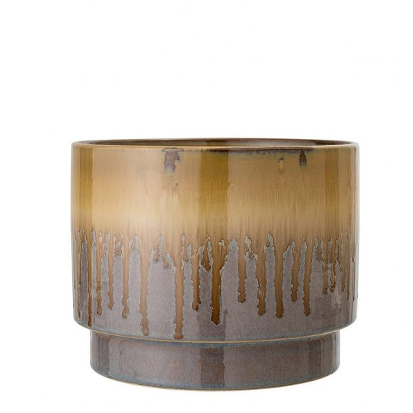 BLOOMINGVILLE Drip Glaze Planter