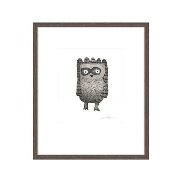 Rodwell and Astor - Ophelia The Owl - Framed Print