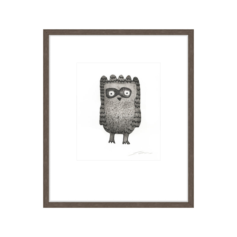 Rodwell and Astor - Ophelia The Owl - Framed Print