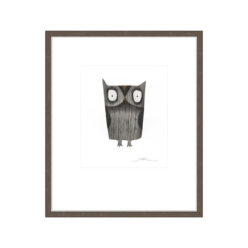 Rodwell and Astor - Otus The Owl - Framed Print