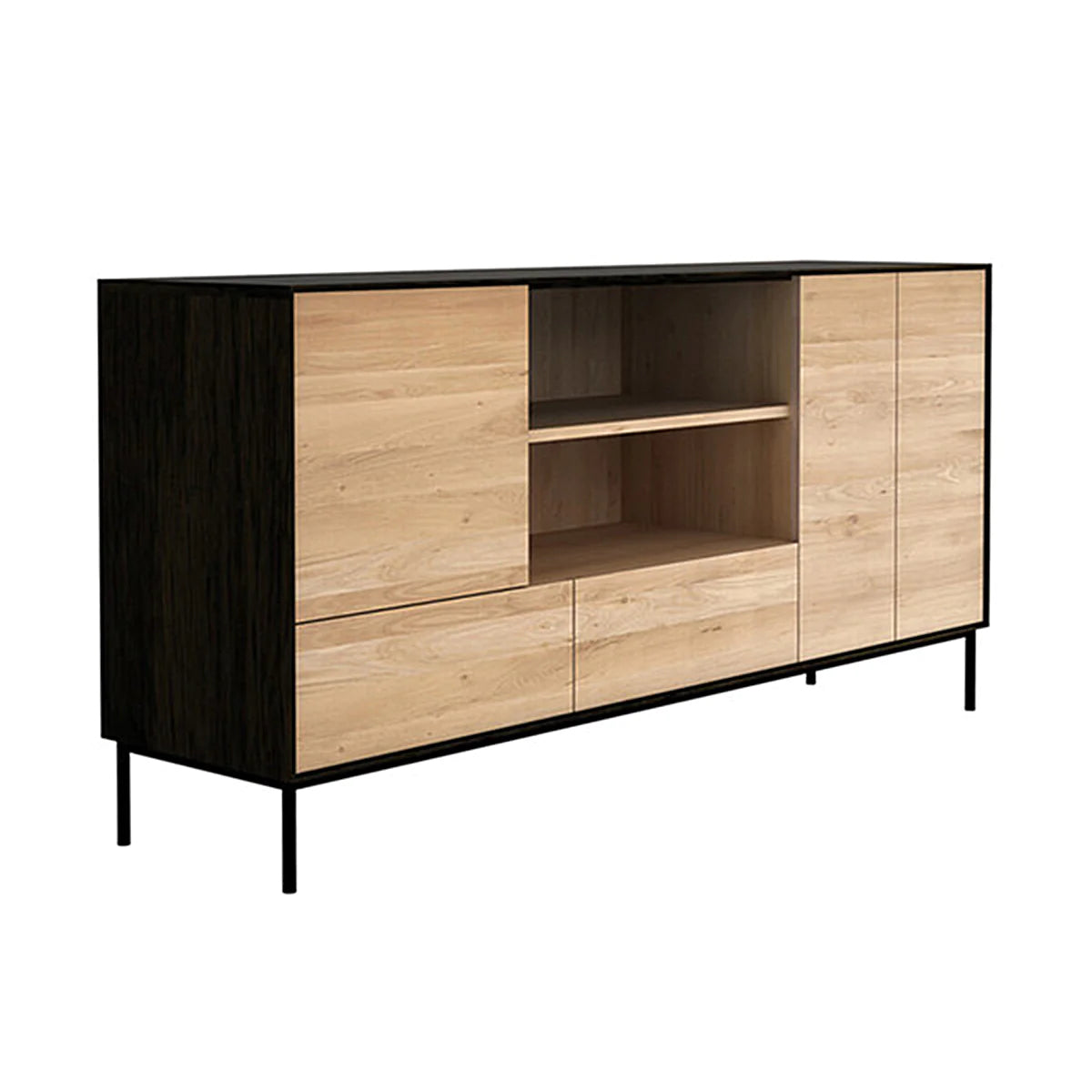 Blackbird Sideboard - Oak - 180 x 90cm Ethnicraft Rodwell and Astor Brunswick