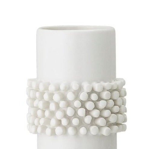 BLOOMINGVILLE - White Ceramic Vase