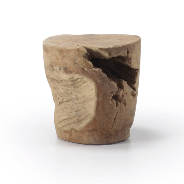 Rodwell and Astor - Solid Teak Root Timber Stool
