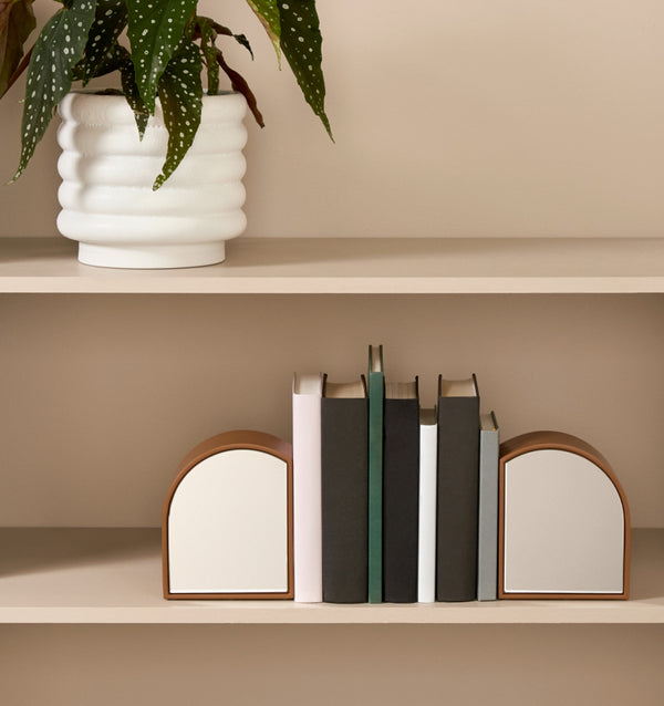 Rodwell and Astor - Archie Bookends - Rust 