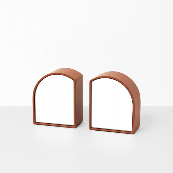 Rodwell and Astor - Archie Bookends - Rust 