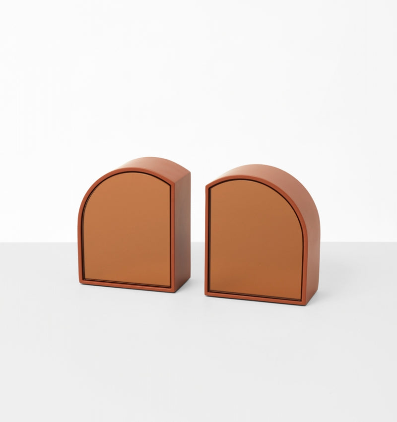 Rodwell and Astor - Archie Bookends - Rust 