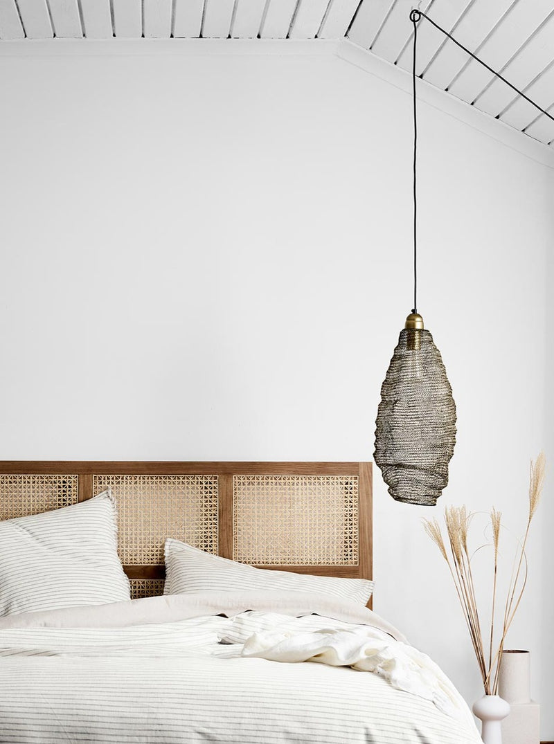 Gold bedroom pendant shop light