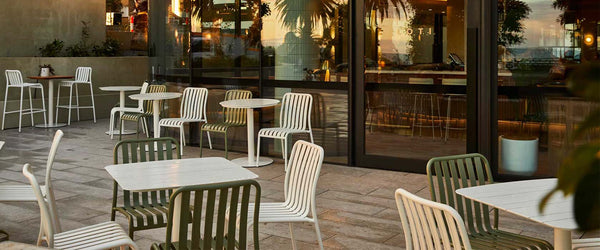 Agora Outdoor Cafe Table - White