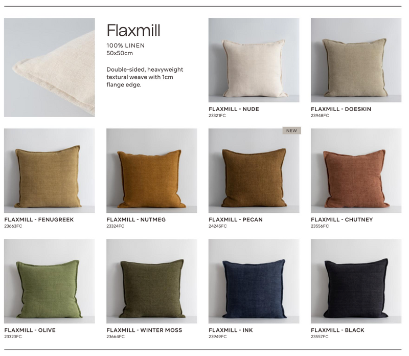 BAYA Flaxmill linen Cushion