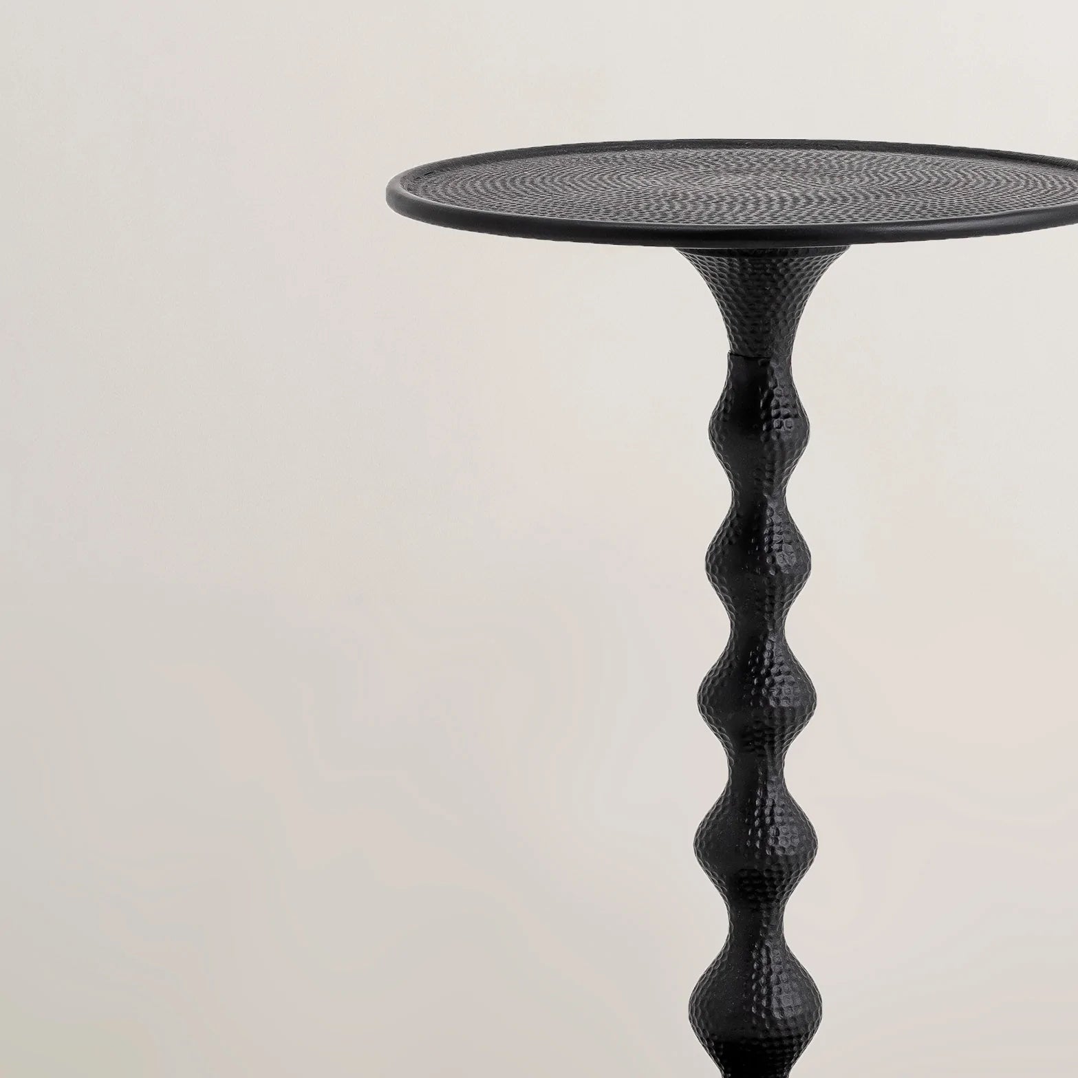 Rodwell and Astor - Anka Black Metal Side Table 