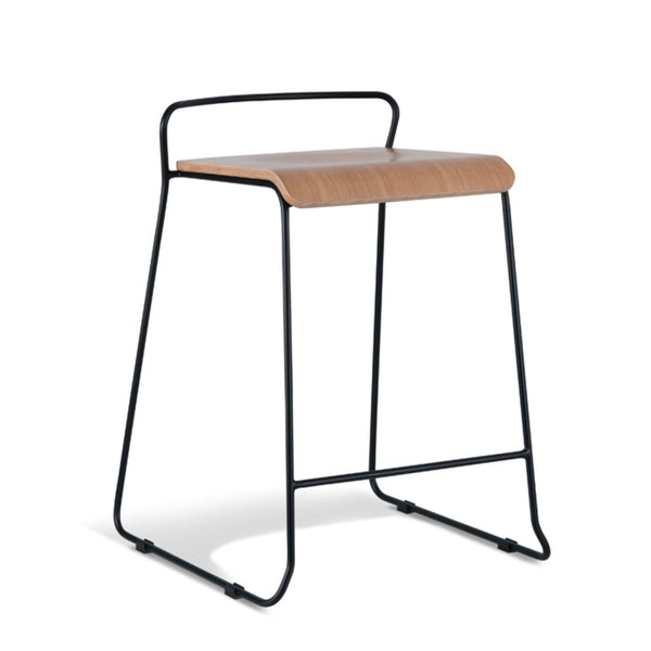 Brooklyn Barstool - 650mm Oak Rodwell and Astor