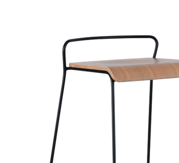 Brooklyn Barstool - 650mm Oak Rodwell and Astor