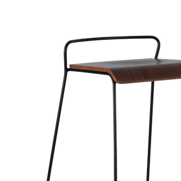 Brooklyn Barstool - 650mm Walnut Rodwell and Astor