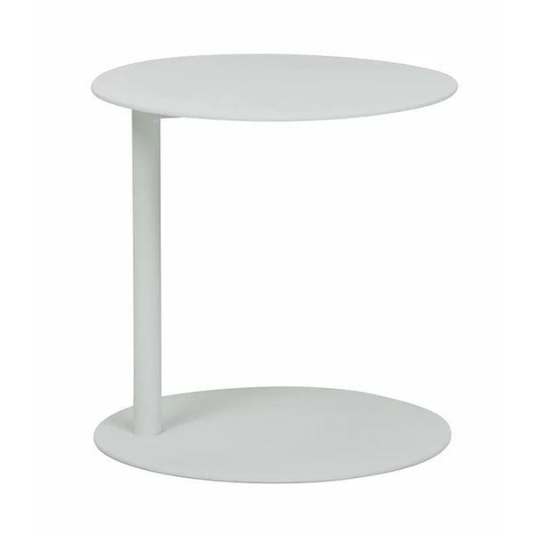 Rodwell and Astor - Copper Indoor/Outdoor Side Table - White