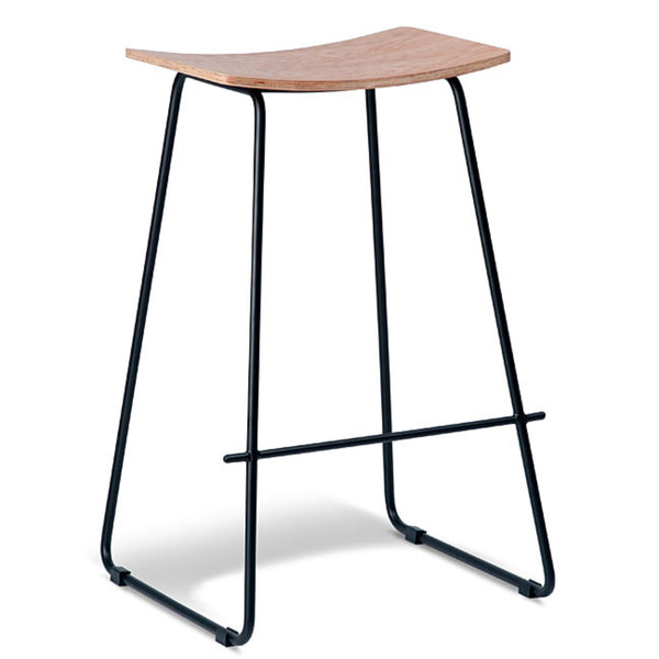 Chicago Barstool -  Natural Oak