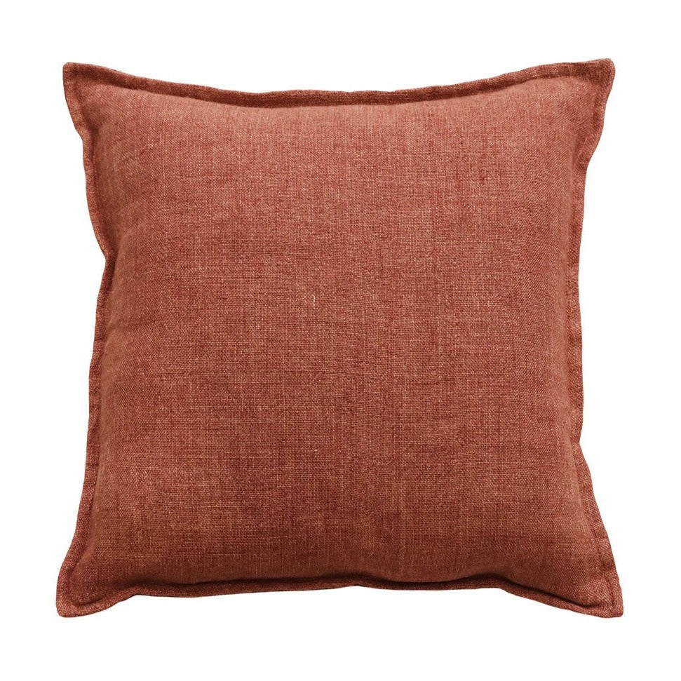 Flaxmill Linen Cushion - Chutney