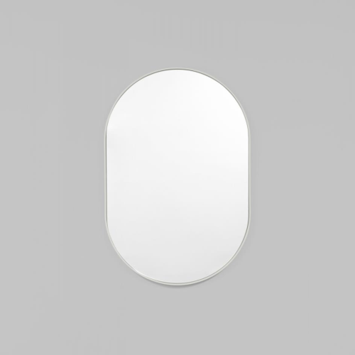 Bjorn Oval Mirror - Dove - 3 Sizes Available