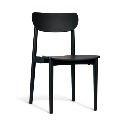 Dane Dining Chair - Black Scandinavian Dining Chair Rodwell and Astor