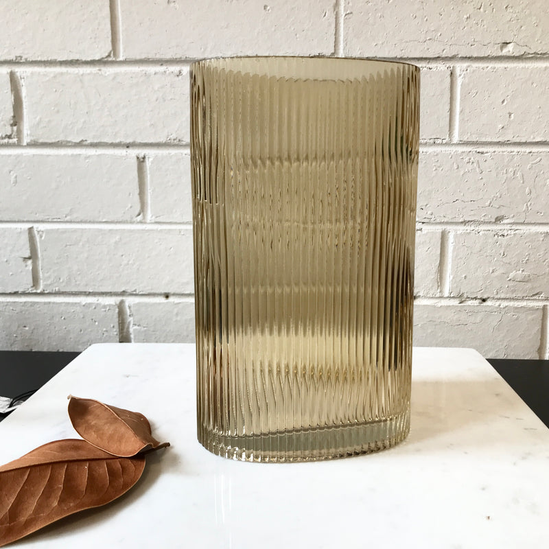 Rodwell and Astor - Manchester Amber Glass Vase