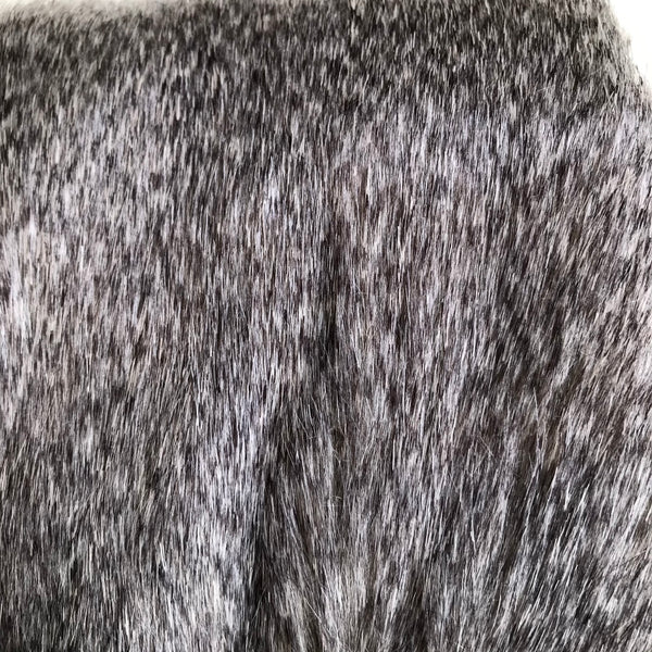 Elmwood Faux Fur Throw- Grey Civet 130cm x 150cm