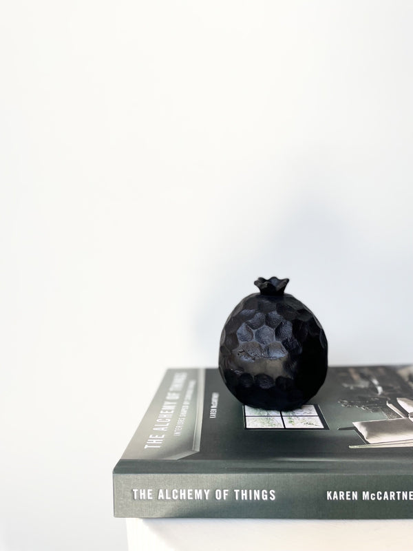 Aluminium Pomegranate Sculpture in Aged Bronze