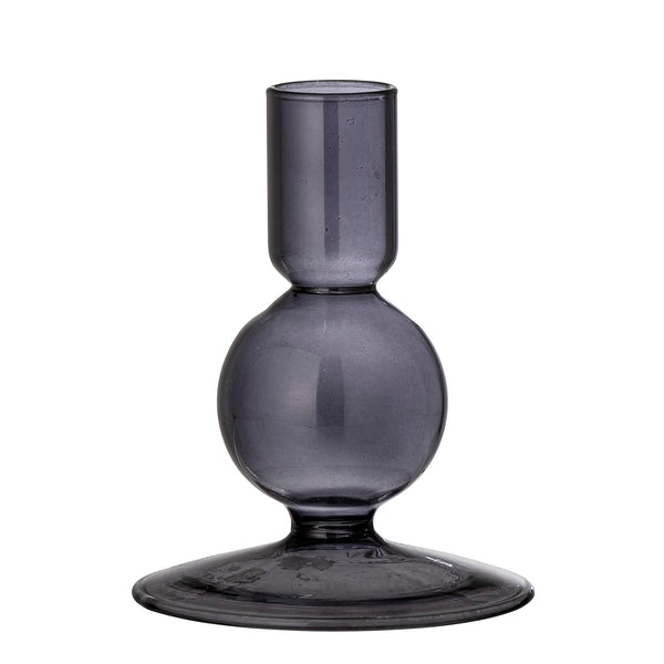 Rodwell and Astor - ISSE Smokey Glass Candlestick 