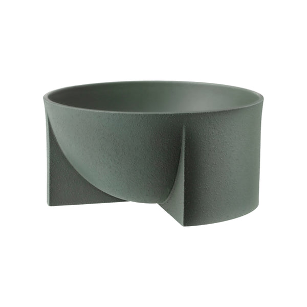 IITTALA Kuru Ceramic bowl 240x120mm Moss Green