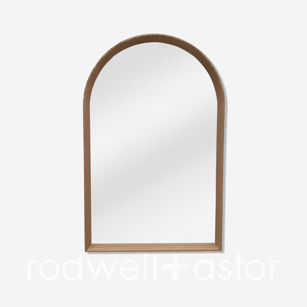 Ingrid Arched Oak Mirror 55 x 85cm