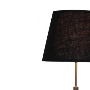 Jenkins Table Lamp - Black Linen Shade