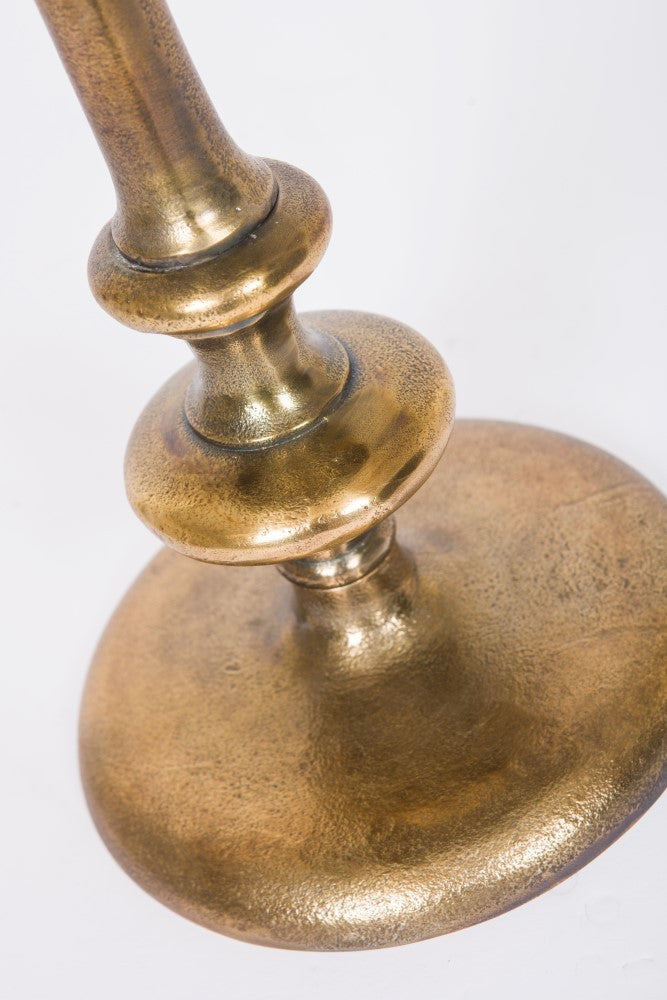 Juliette Gold Pedestal Table